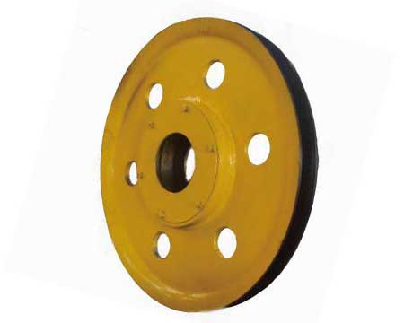 Hot rolled pulley