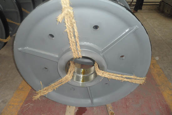 Hot rolled pulley